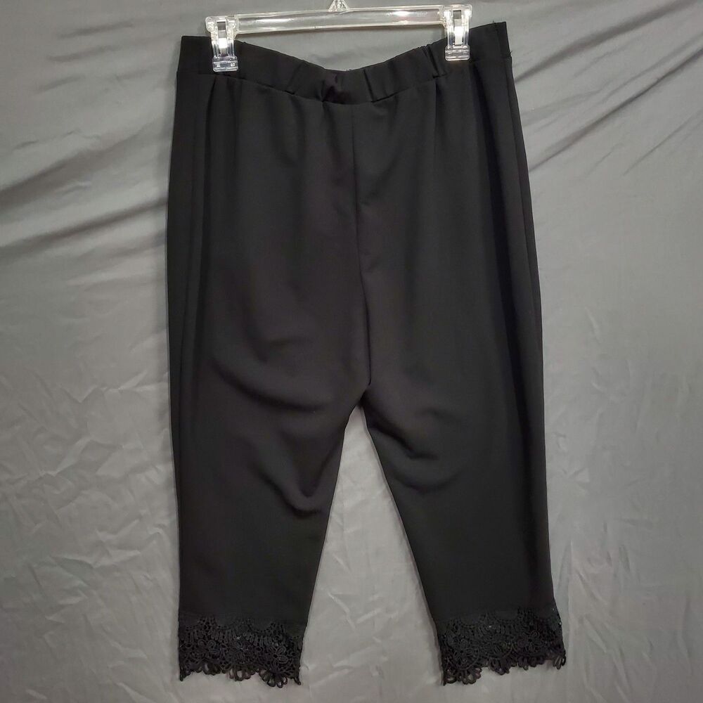Shein Women's Cropped Legging Black Size 0XL - Picture 3 of 6